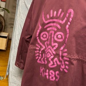 JOYRICH Keith Haring Collaborated Foul Weather Zip&Button Jacket DISTORTION